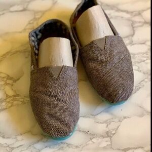 TOMS Womens Herringbone Alpargatas Size W7